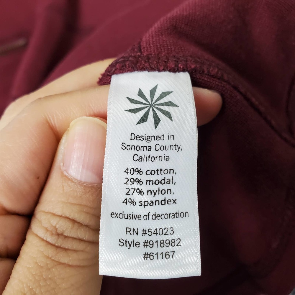 Athleta Women's Small Maroon Strata Stretch Ponte Mini Dress - Picture 12 of 12